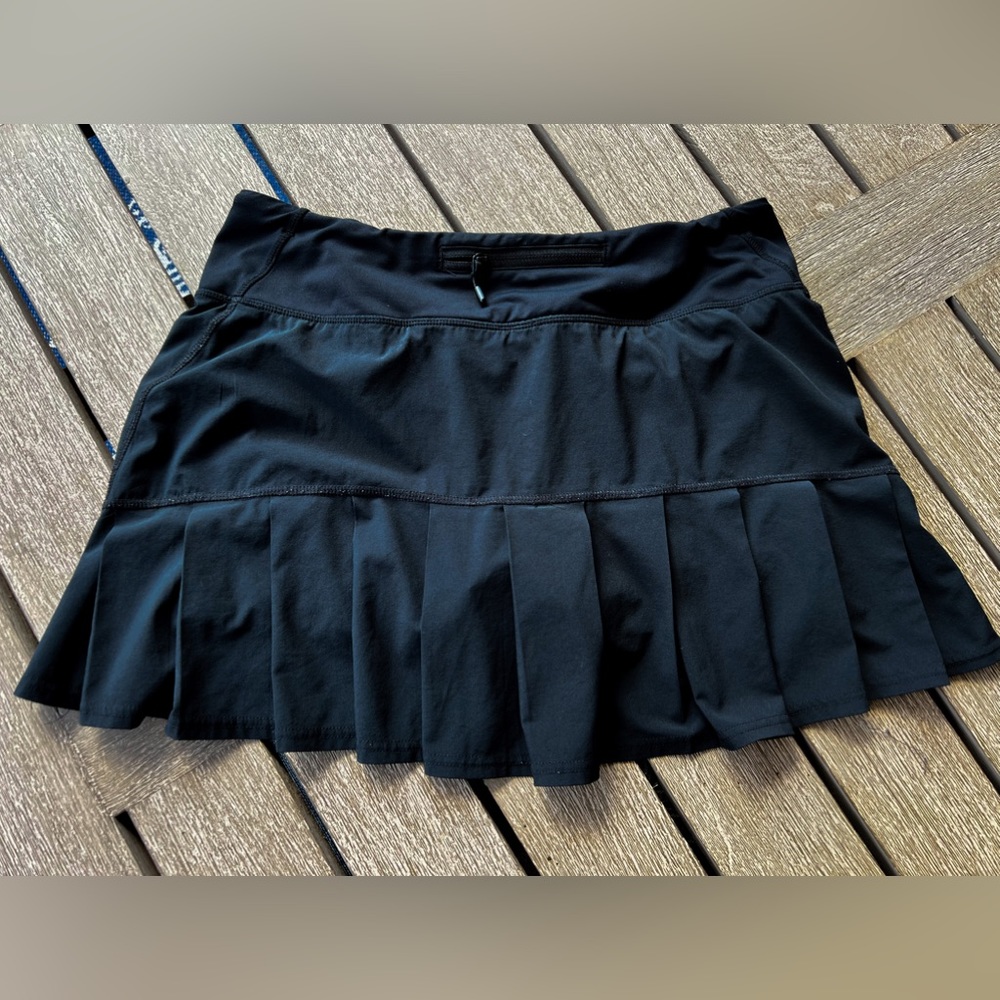 Lululemon Athletica Tennis Skirt/Skort in True Black Size 8